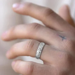9ct White Gold 6mm Wedding Ring