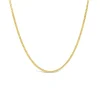 9ct Yellow Gold 18' Light Venetian Link Chain Necklace