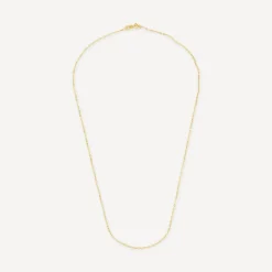 9ct Yellow Gold 18' Rolo Chain Necklet
