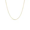 9ct Yellow Gold 18' Shiny Diamond Cut Chain Necklet