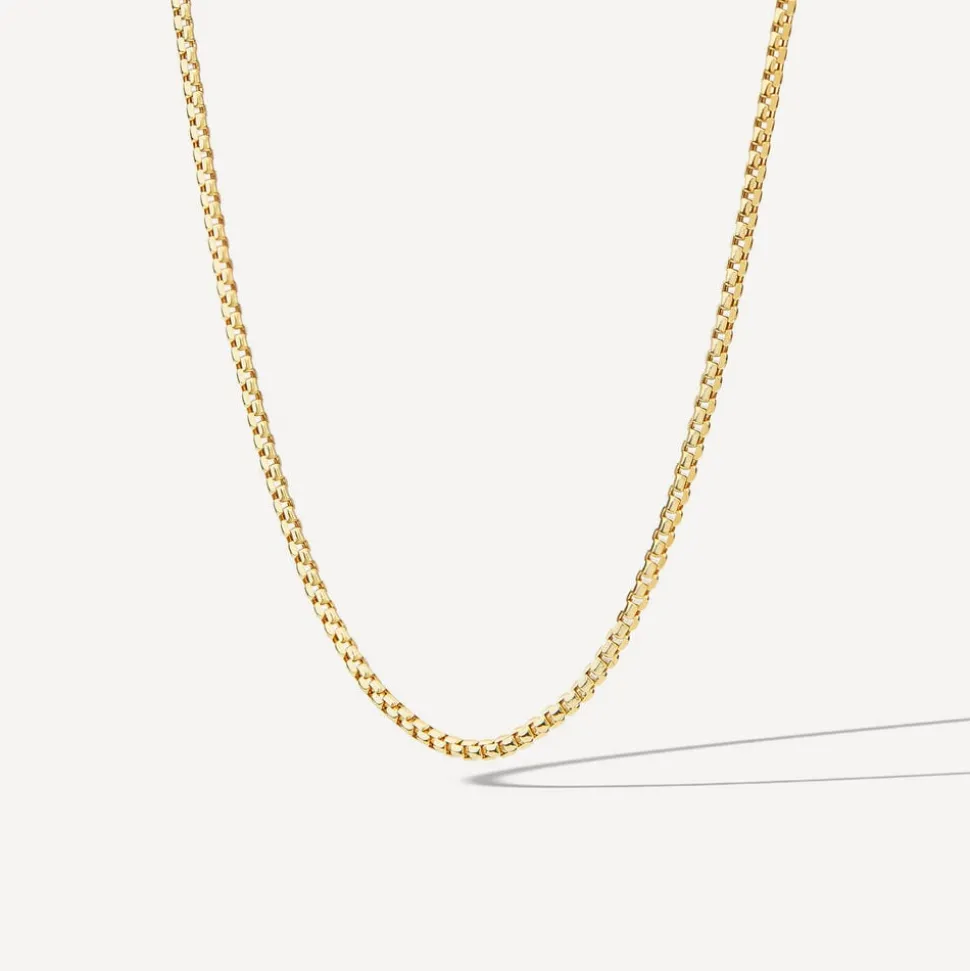 9ct Yellow Gold Belcher Necklet