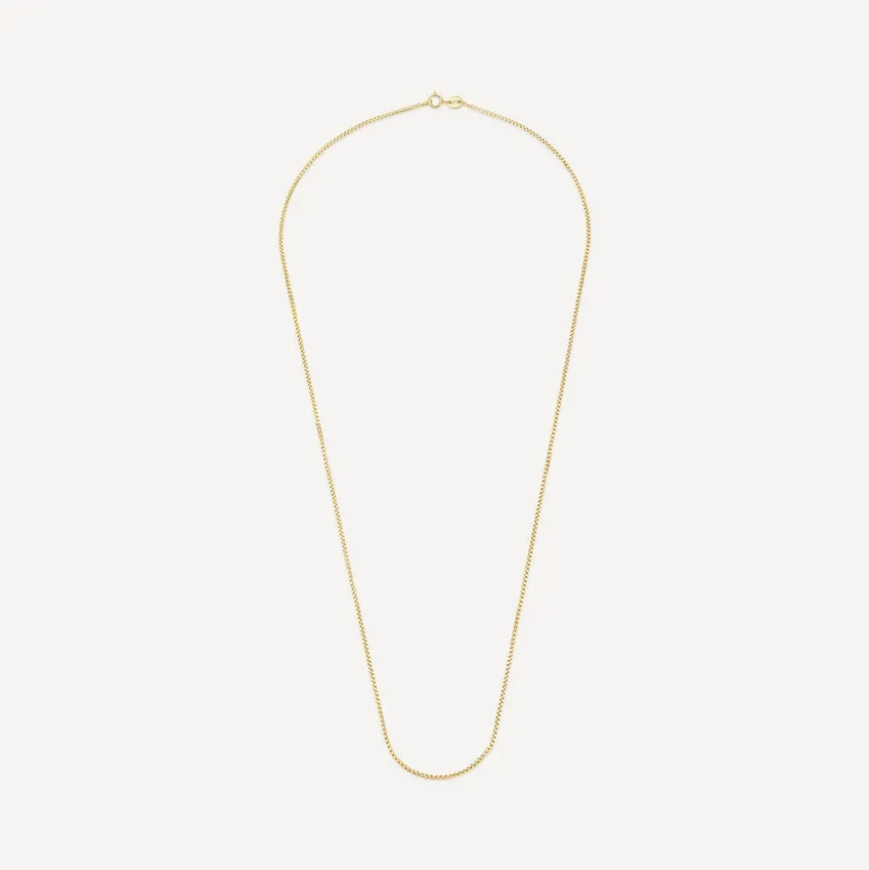 9ct Yellow Gold Belcher Necklet