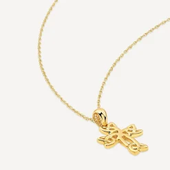 9ct Yellow Gold Celtic Knot Cross Pendant