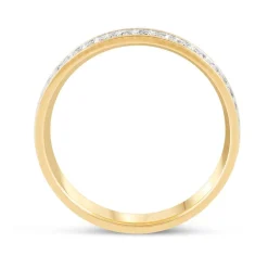 9ct Yellow Gold 0.33ct Diamond Wedding Ring