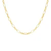 9ct Yellow Gold Diamond Cut Small Figaro Belcher 24 inch Chain Necklet