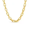 9ct Yellow Gold Diamond Cut Belcher Link Necklet