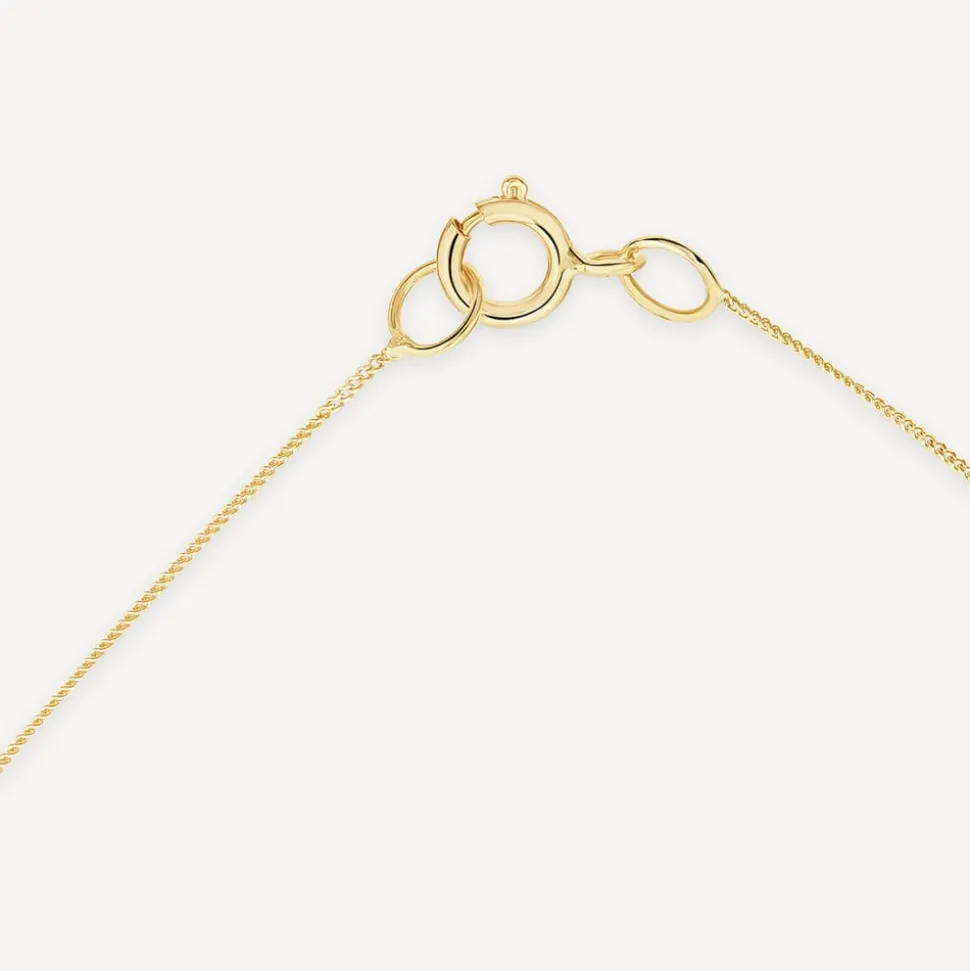 9ct Yellow Gold Diamond Set Heart Locket
