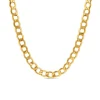 9ct Yellow Gold Oval Curb Chain Necklace