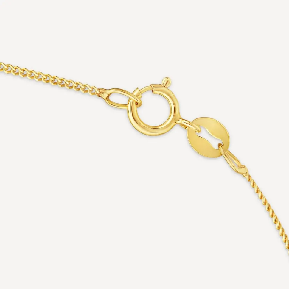 9ct Yellow Gold Oval Freshwater Pearl Classic Pendant