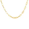 9ct Yellow Gold Paperlink Diamond Cut 20 inch Chain Necklet