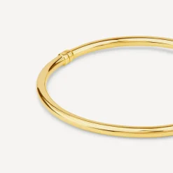 9ct Yellow Gold Plain Bangle