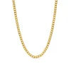 9ct Yellow Gold Polished 22'' Curb Chain Necklace