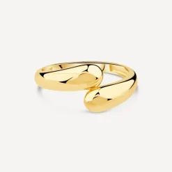 9ct Yellow Gold Polished Twist Plain Ring