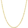 9ct Yellow Gold 18&rsquo; Sparkle Sing Chain Necklace