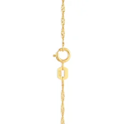 9ct Yellow Gold 18&rsquo; Sparkle Sing Chain Necklace