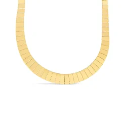 9ct Yellow Gold Shiny Cleopatra Necklet