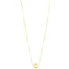 9ct Yellow Gold Slider Ball Necklet