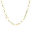 9ct Yellow Gold V-Small Belcher 22' Link Necklet