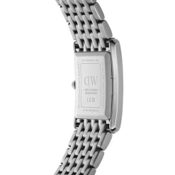 Daniel Wellington Bound 32x22mm White Dial 9-Link Steel Bracelet Watch