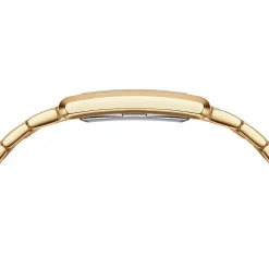 Daniel Wellington Bound 32x22mm White Dial 9-Link Gold PVD Bracelet Watch