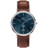 Daniel Wellington Classic 40mm Multi-Eye St Mawes Arctic Dial Brown Leather Strap Watch