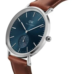 Daniel Wellington Classic 40mm Multi-Eye St Mawes Arctic Dial Brown Leather Strap Watch