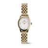 Daniel Wellington Ophelia Mini Gold 22x25.5mm White Dial Gold Plated Steel Bracelet Watch