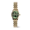 Daniel Wellington Ophelia Mini Emerald Gold 22x25.5mm Dial Gold Plated Steel Bracelet Watch