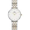 Daniel Wellington Petite Lumine 28mm White Dial Two Tone Bracelet Watch