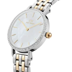 Daniel Wellington Petite Lumine 28mm Mother of Pearl Dial Two Tone Bracelet Watch