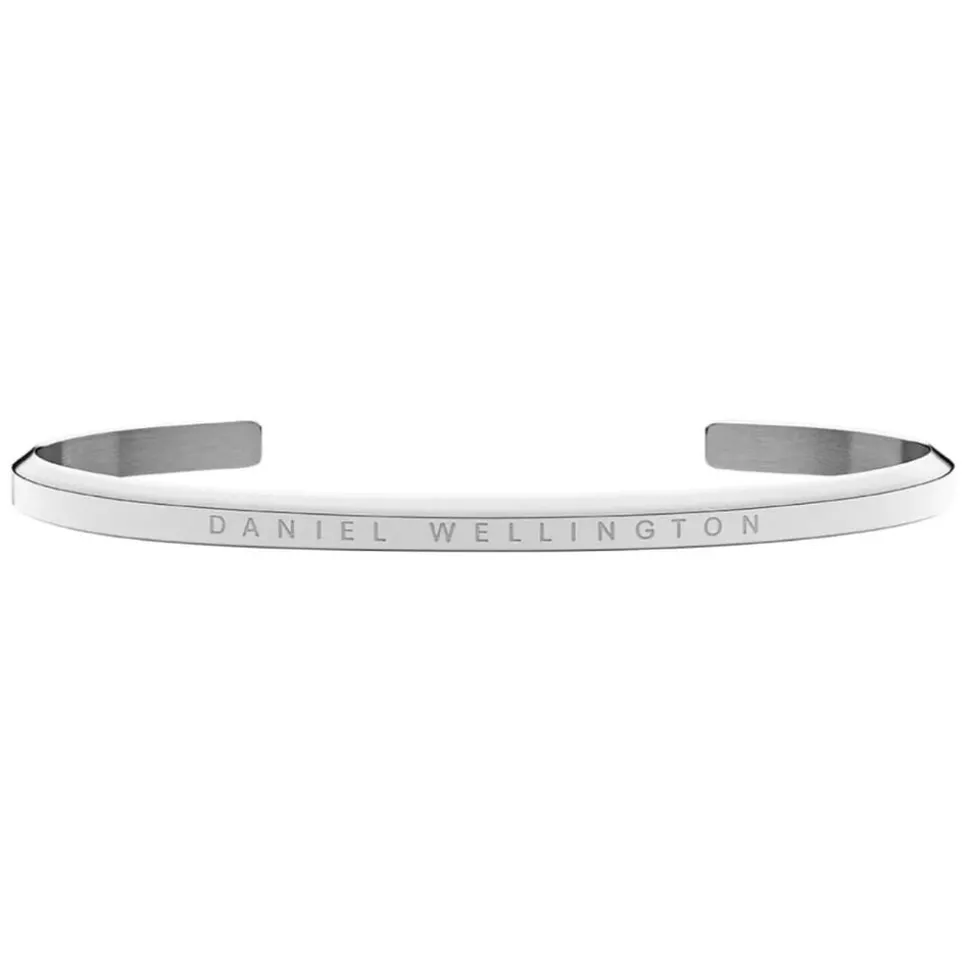 Daniel Wellington Silver-Tone Cuff Large