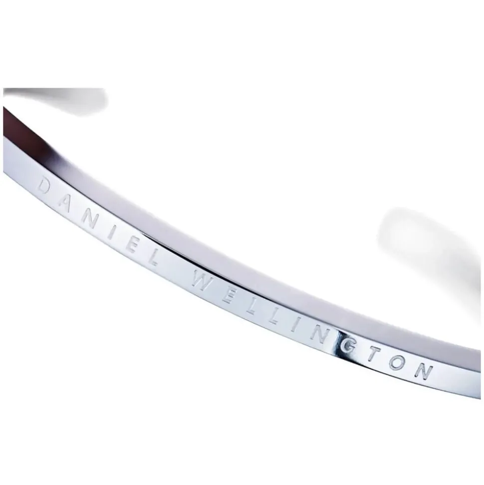 Daniel Wellington Silver-Tone Cuff Large