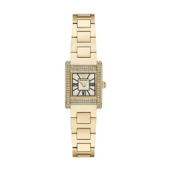 Emporio Armani 20 x 26mm White Dial Gold Tone Stainless Steel Bracelet Watch