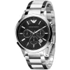 Emporio Armani Classic Chronograph Steel 43mm Men's Watch