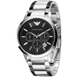 Emporio Armani Classic Chronograph Steel 43mm Men's Watch