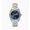 Emporio Armani Federico 41mm Blue Dial Stainless Steel Bracelet Watch