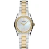 Emporio Armani Mia 32mm MOP Dial Yellow Gold Steel Bracelet Watch