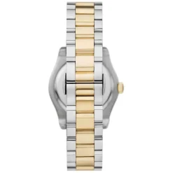 Emporio Armani Mia 32mm MOP Dial Yellow Gold Steel Bracelet Watch