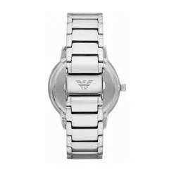 Emporio Armani Ruggero 43mm Blue Dial Stainless Steel Bracelet Watch