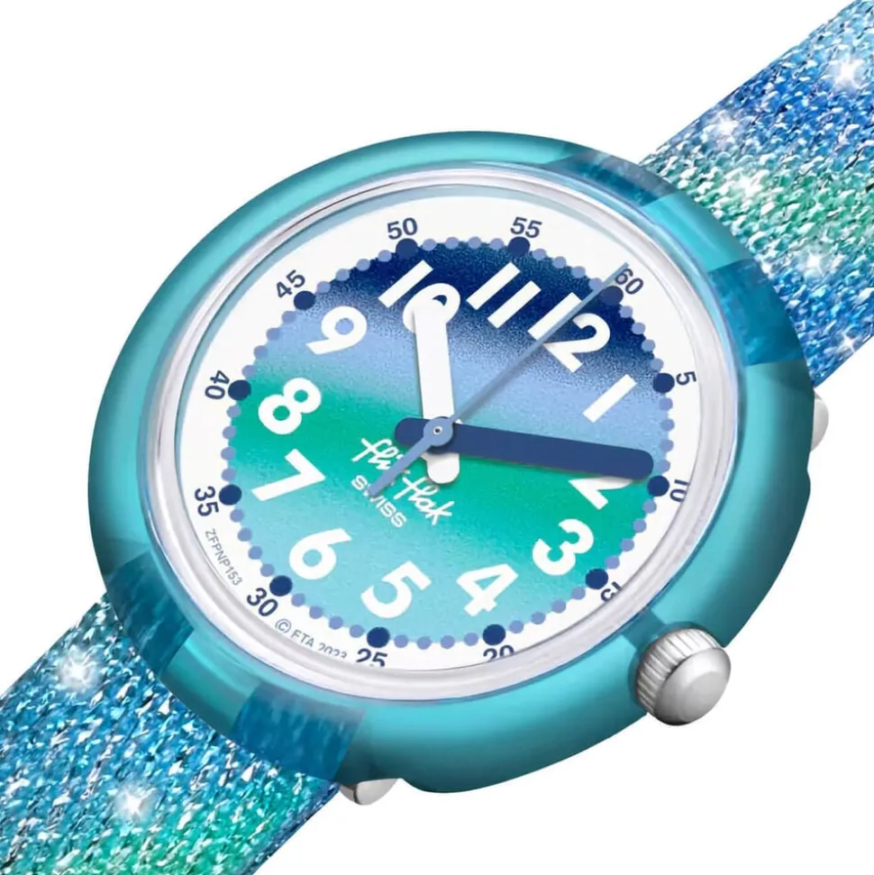 FLIK FLAK Frozen Rainbow 31.85mm Quartz Kids Watch