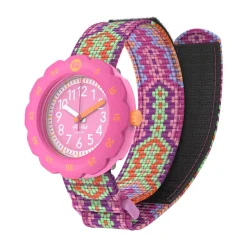 FLIK FLAK Loop In Pink 34.75mm Quartz Kids Watch