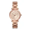 Fossil Carlie Rose Gold Ladies Watch