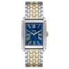 Fossil Carraway 32mm Blue Dial Yellow Gold IP & Steel Bracelet Watch