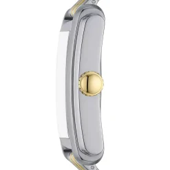 Fossil Carraway 32mm Blue Dial Yellow Gold IP & Steel Bracelet Watch
