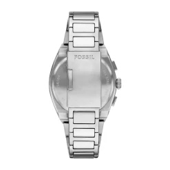 Fossil Everett Chronograph 44mm Blue Dial Stainless Steel Bracelet Watch