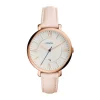 Fossil Jacqueline ladies' pink leather strap watch