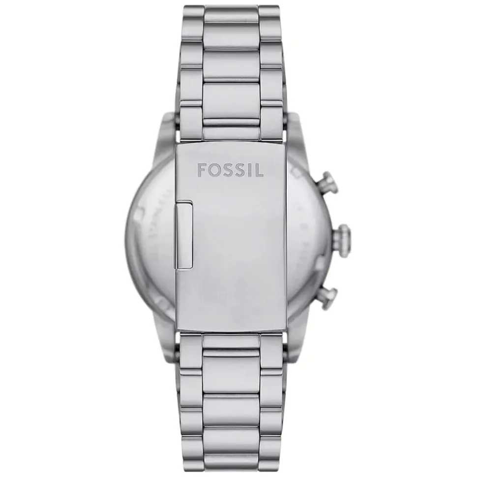 Fossil Sport Tourer Chronograph 42mm Black Dial Steel Bracelet Watch