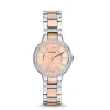 Fossil Virginia Rose Gold Dial Bracelet Ladies Watch