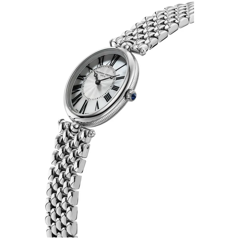 Frederique Constant Art Deco Stainless Steel Ladies Watch