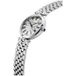 Frederique Constant Art Deco Round Quartz Mother of Dial Bracelet Watch